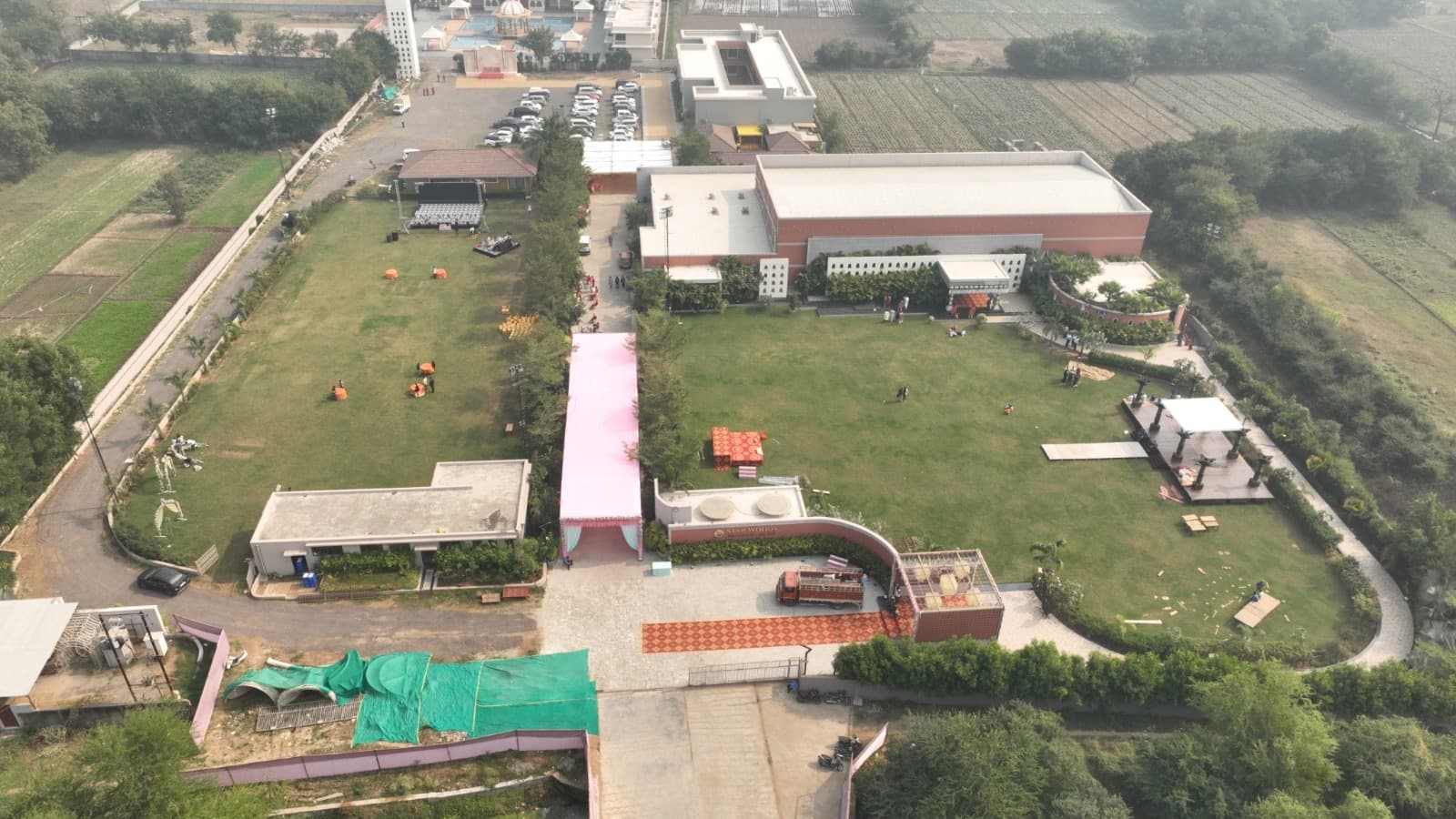 Starwoods Resort Aerial View